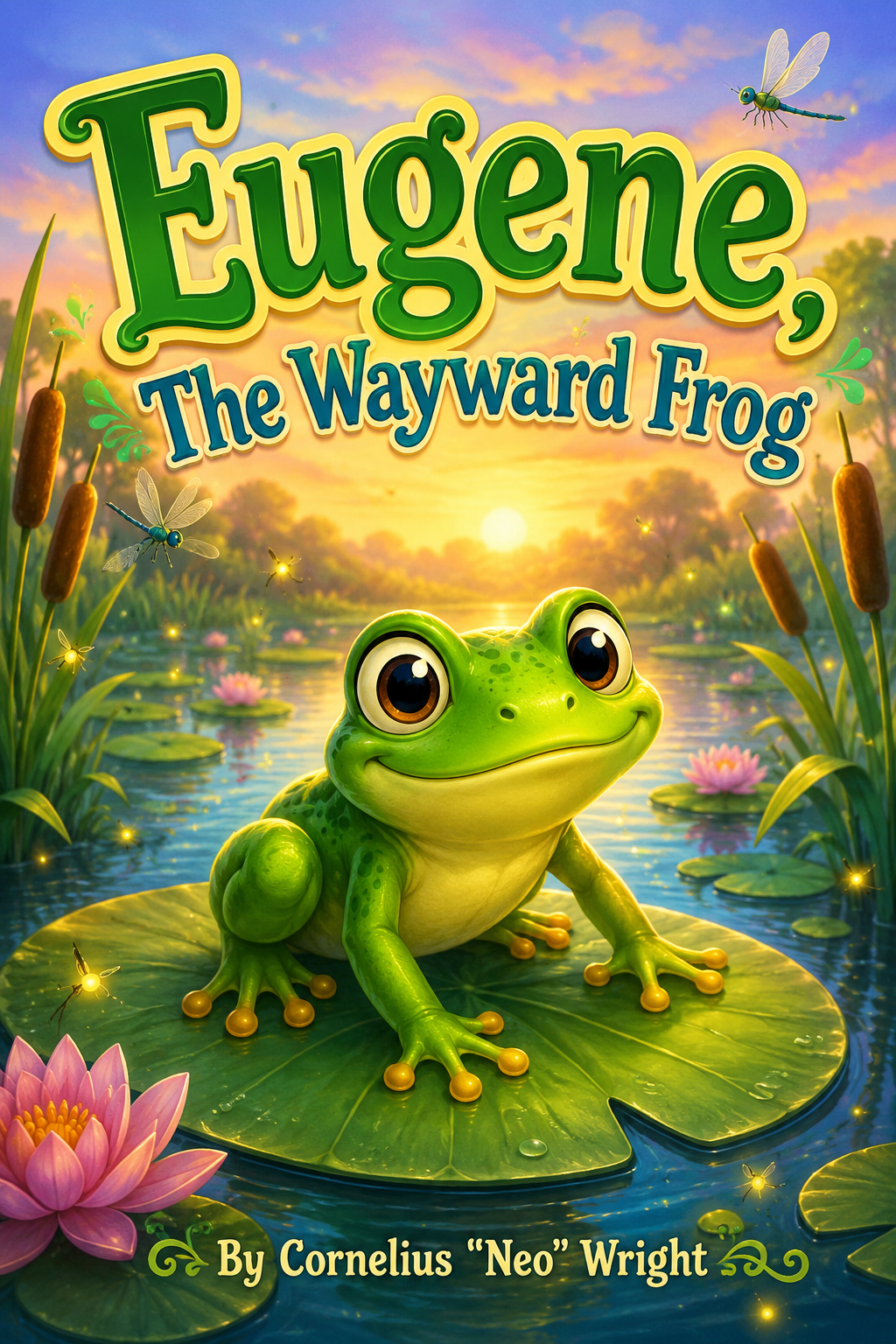 Book cover of Eugene The Wayward Frog